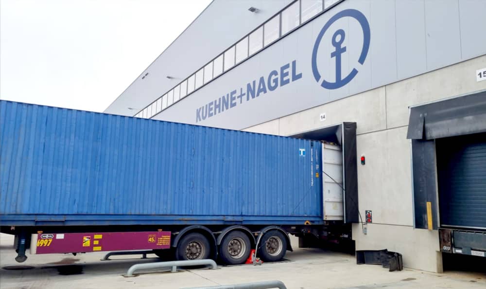 Kuehne+Nagel's logistics site in Tessender
